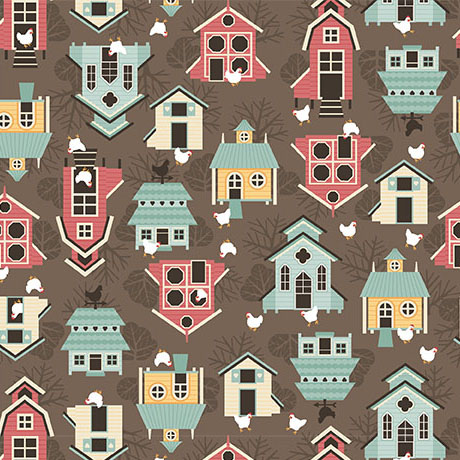 CHICKENS IN THE MEADOW   